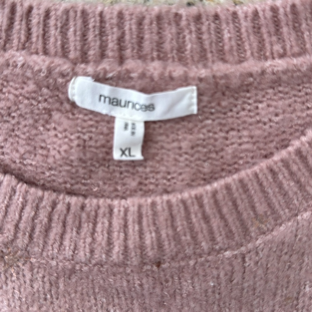Maurices, XL, Light Pink Sweater - Picture 3 of 6